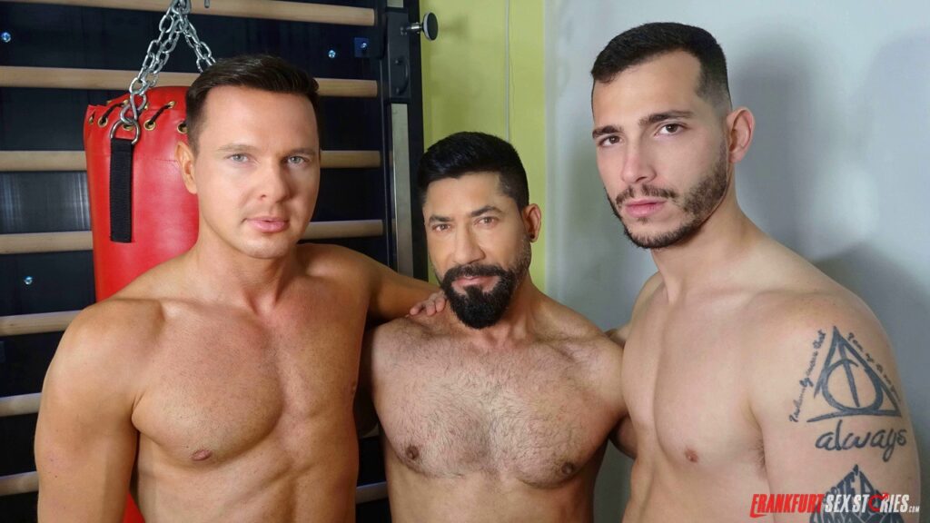 GAY WRESTLING HUNKS | Behind The Scenes Exclusive Video 1 gay wrestling hunks andre cruise, sultan rhodos, ricky hard